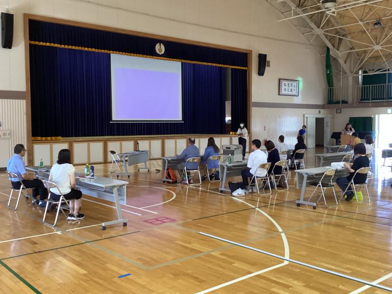 立本PTA会長のお礼のことば